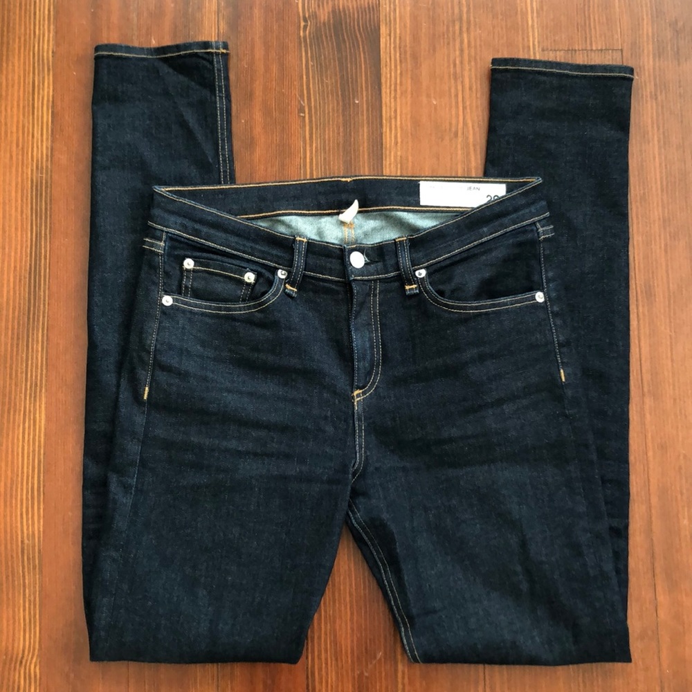 Rag & Bone High Waist Skinny Jeans